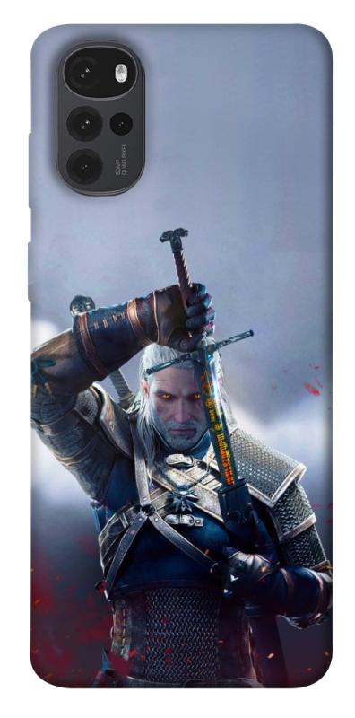 Чехол itsPrint The witcher gerald для Motorola Moto G22, игры, купить оптом с доставкой