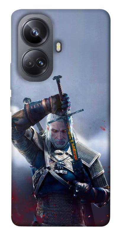 Чехол itsPrint The witcher gerald для Realme 10 Pro+, игры, купить оптом с доставкой