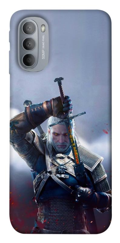 Чохол itsPrint The witcher gerald для Motorola Moto G31, ігри, купити оптом з доставкою