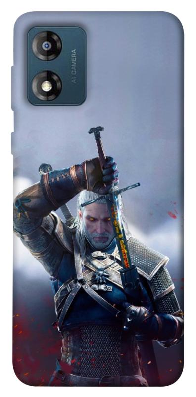 Чохол itsPrint The witcher gerald для Motorola Moto E13, ігри, купити оптом з доставкою