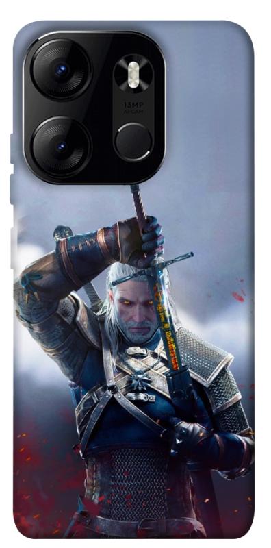 Чехол itsPrint The witcher gerald для Tecno Spark Go 2023, игры, купить оптом с доставкой