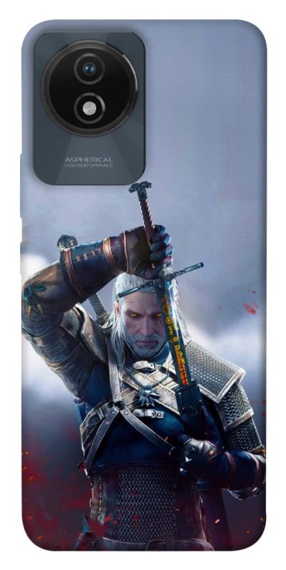 Чехол itsPrint The witcher gerald для Vivo Y02, игры, купить оптом с доставкой