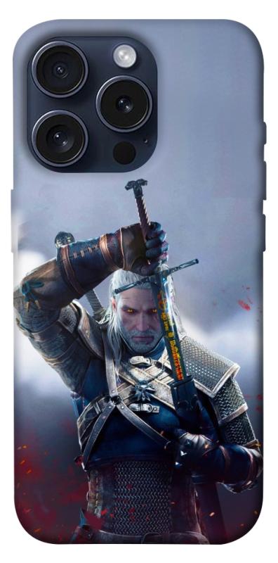 Чехол itsPrint The witcher gerald для Apple iPhone 15 Pro (6.1"), игры, купить оптом с доставкой