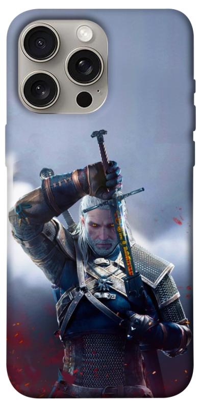 Чехол itsPrint The witcher gerald для Apple iPhone 15 Pro Max (6.7"), игры, купить оптом с доставкой
