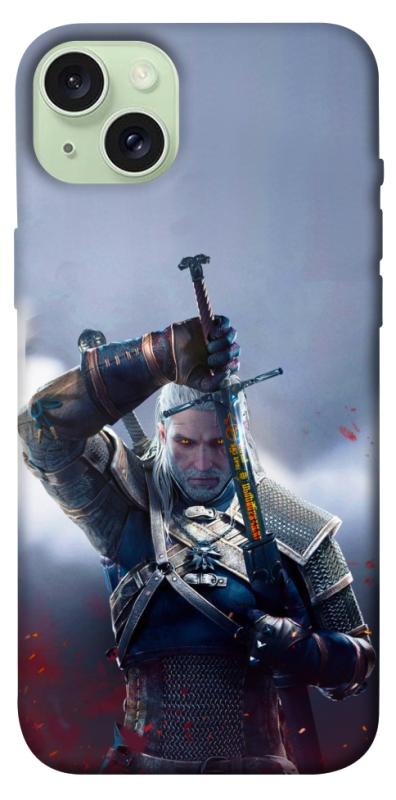 Чехол itsPrint The witcher gerald для Apple iPhone 15 Plus (6.7"), игры, купить оптом с доставкой