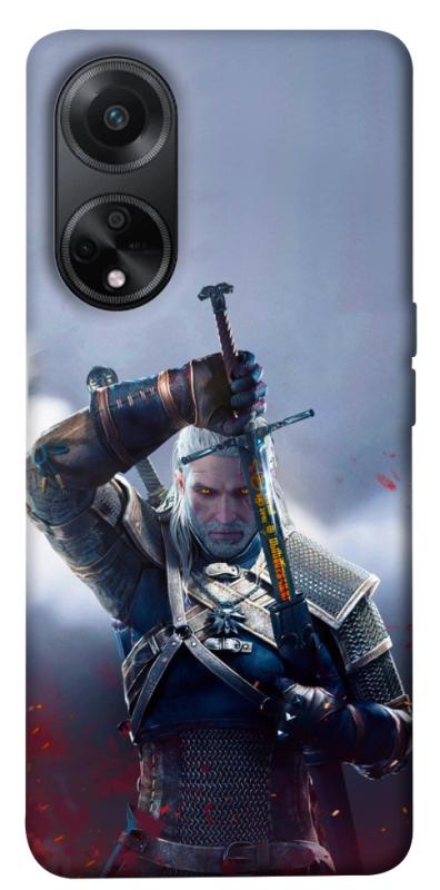Чехол itsPrint The witcher gerald для Oppo A98, игры, купить оптом с доставкой