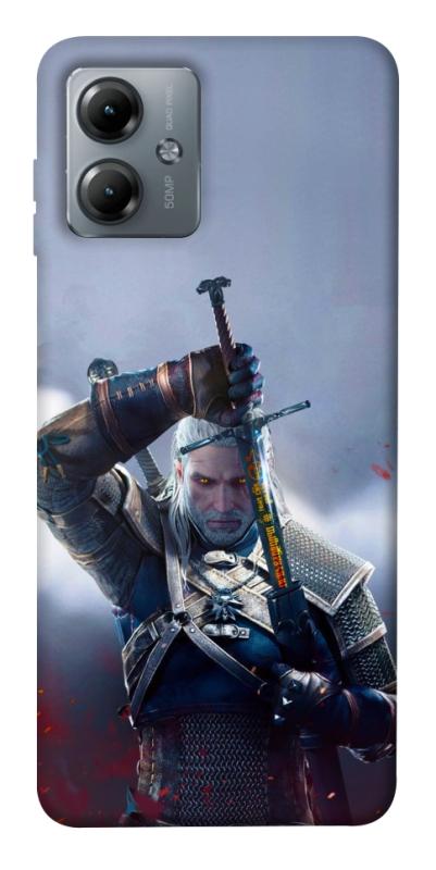 Чохол itsPrint The witcher gerald для Motorola Moto G14, ігри, купити оптом з доставкою
