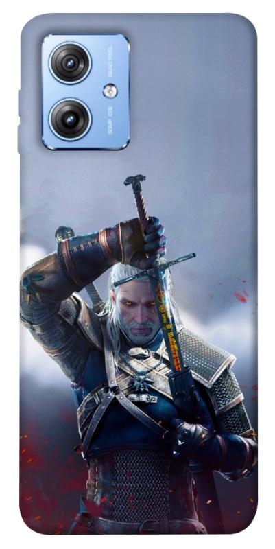 Чехол itsPrint The witcher gerald для Motorola Moto G84, игры, купить оптом с доставкой