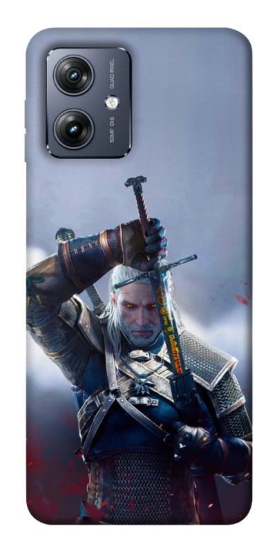 Чохол itsPrint The witcher gerald для Motorola Moto G54, ігри, купити оптом з доставкою