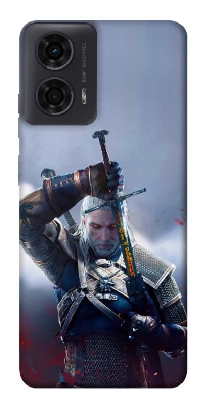 Чохол itsPrint The witcher gerald для Motorola Moto G24, ігри, купити оптом з доставкою
