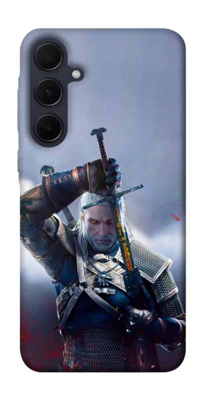Чехол itsPrint The witcher gerald для Samsung Galaxy A55, игры, купить оптом с доставкой