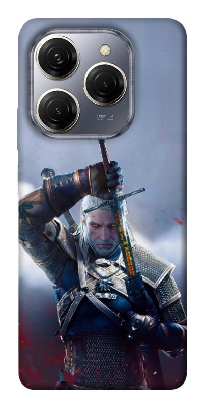 Чехол itsPrint The witcher gerald для TECNO Spark 20 Pro, игры, купить оптом с доставкой