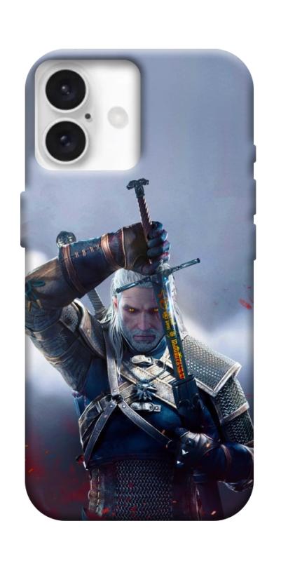 Чехол itsPrint The witcher gerald для Apple iPhone 16 Plus (6.7"), игры, купить оптом с доставкой
