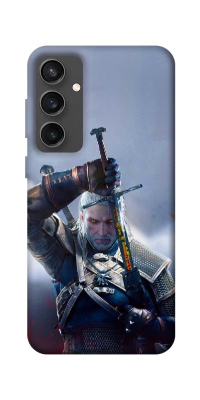Чехол itsPrint The witcher gerald для Samsung Galaxy S24 FE, игры, купить оптом с доставкой