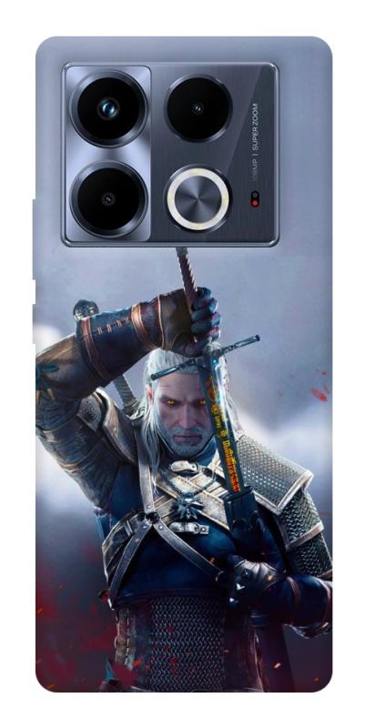 Чехол itsPrint The witcher gerald для Infinix Note 40 4G, игры, купить оптом с доставкой