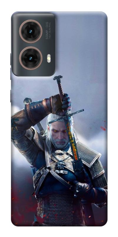Чехол itsPrint The witcher gerald для Motorola Moto G85, игры, купить оптом с доставкой
