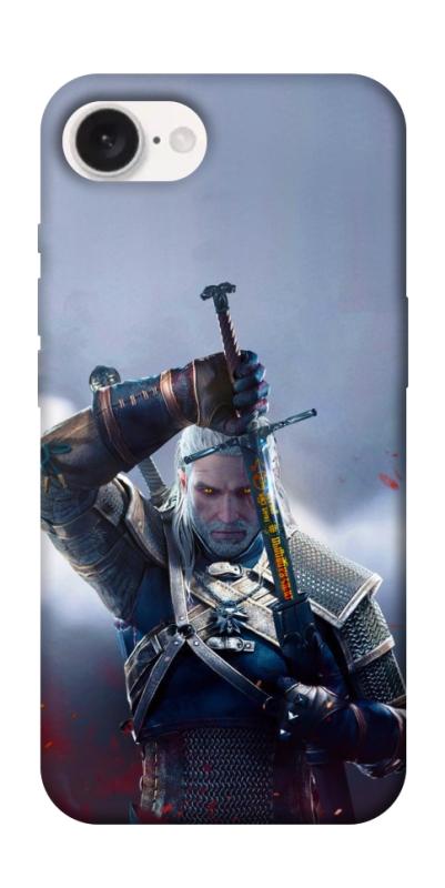Чехол itsPrint The witcher gerald для Apple iPhone 16e (6.1"), игры, купить оптом с доставкой