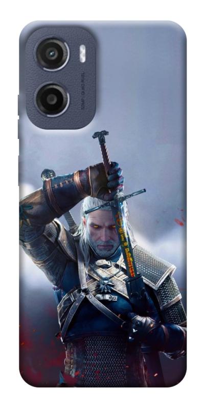Чехол itsPrint The witcher gerald для Motorola Moto G05, игры, купить оптом с доставкой