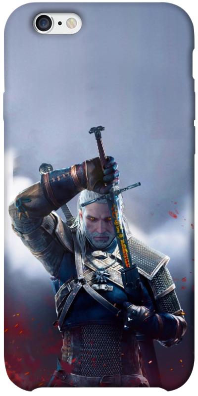 Чехол itsPrint The witcher gerald для Apple iPhone 6/6s plus (5.5"), игры, купить оптом с доставкой