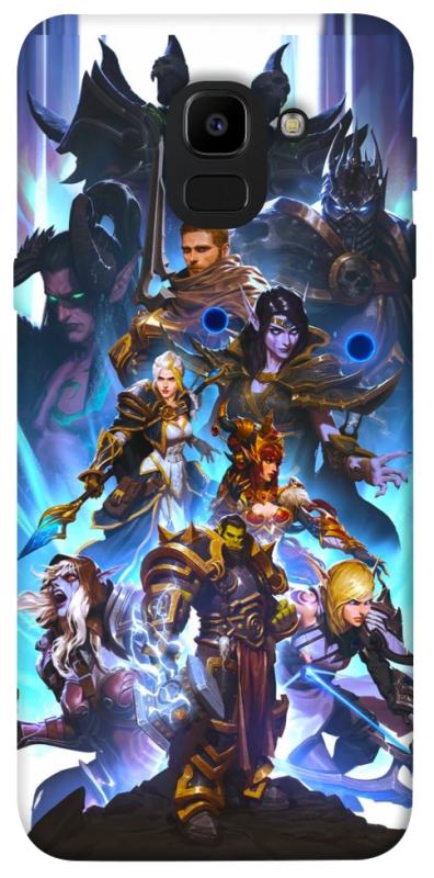 Чехол itsPrint World of warcraft для Samsung J600F Galaxy J6 (2018), игры, купить оптом с доставкой