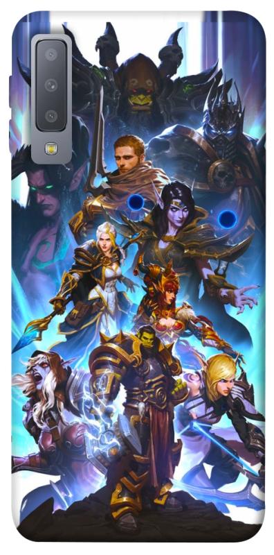 Чохол itsPrint World of warcraft для Samsung A750 Galaxy A7 (2018), ігри, купити оптом з доставкою