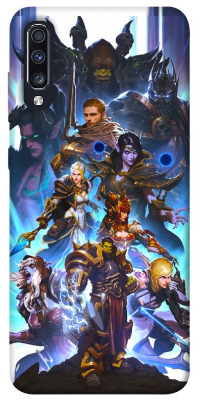 Чехол itsPrint World of warcraft для Samsung Galaxy A70 (A705F), игры, купить оптом с доставкой