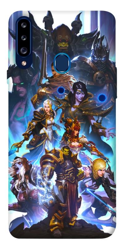 Чохол itsPrint World of warcraft для Samsung Galaxy A20s, ігри, купити оптом з доставкою