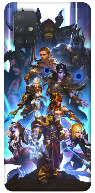 Чехол itsPrint World of warcraft для Samsung Galaxy A71, игры, купить оптом с доставкой