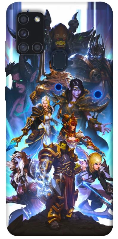 Чехол itsPrint World of warcraft для Samsung Galaxy A21s, игры, купить оптом с доставкой