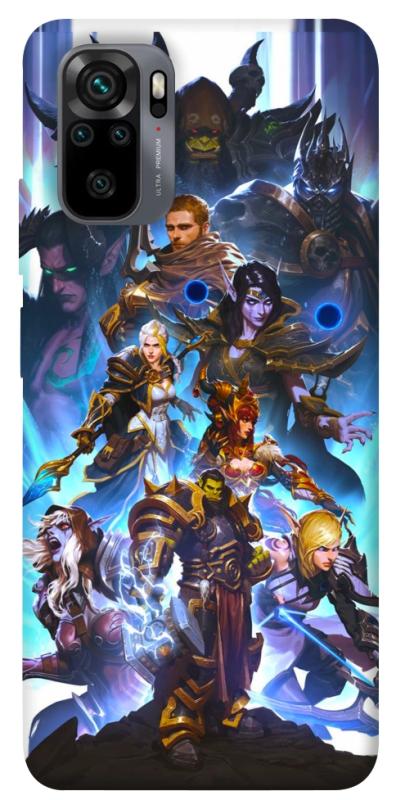 Чехол itsPrint World of warcraft для Xiaomi Redmi Note 10 / Note 10s, игры, купить оптом с доставкой