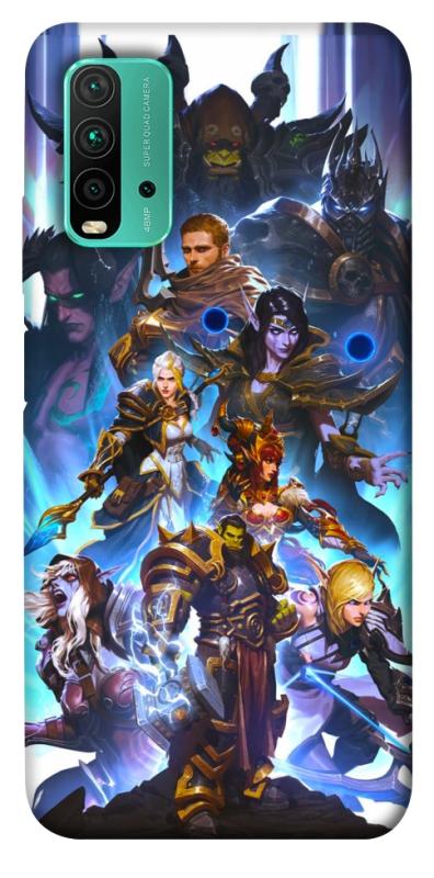 Чехол itsPrint World of warcraft для Xiaomi Redmi Note 9 4G / Redmi 9 Power / Redmi 9T, игры, купить оптом с доставкой