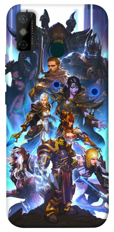 Чохол itsPrint World of warcraft для TECNO Spark 6 Go, ігри, купити оптом з доставкою