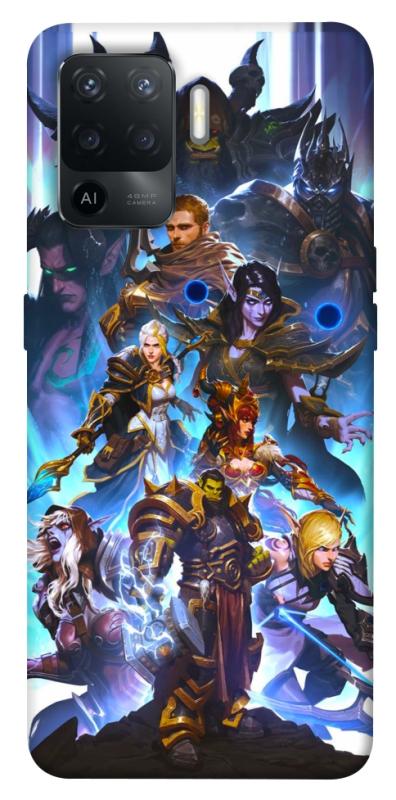 Чохол itsPrint World of warcraft для Oppo Reno 5 Lite, ігри, купити оптом з доставкою