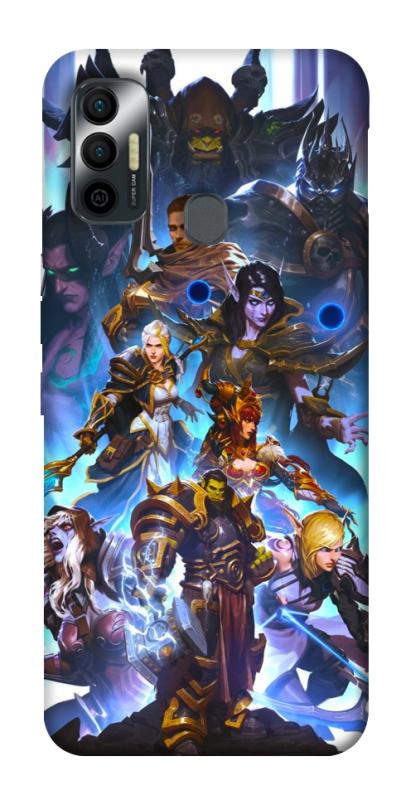 Чохол itsPrint World of warcraft для TECNO Spark 7, ігри, купити оптом з доставкою