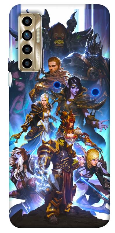 Чохол itsPrint World of warcraft для TECNO Camon 17P, ігри, купити оптом з доставкою
