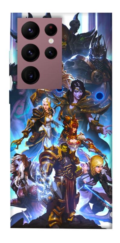 Чехол itsPrint World of warcraft для Samsung Galaxy S22 Ultra, игры, купить оптом с доставкой