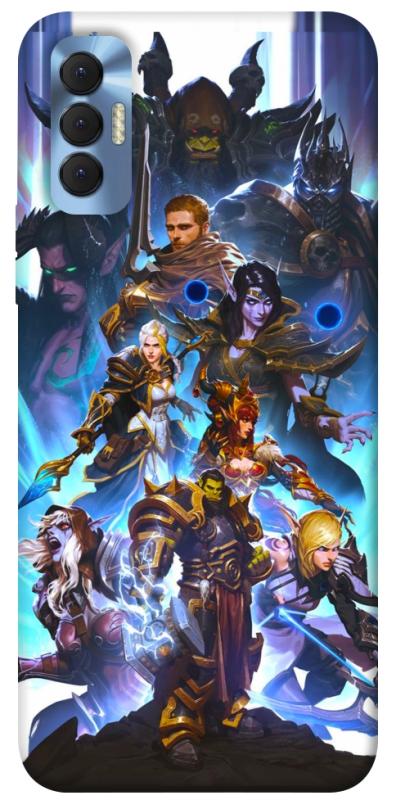 Чохол itsPrint World of warcraft для TECNO Spark 8P, ігри, купити оптом з доставкою