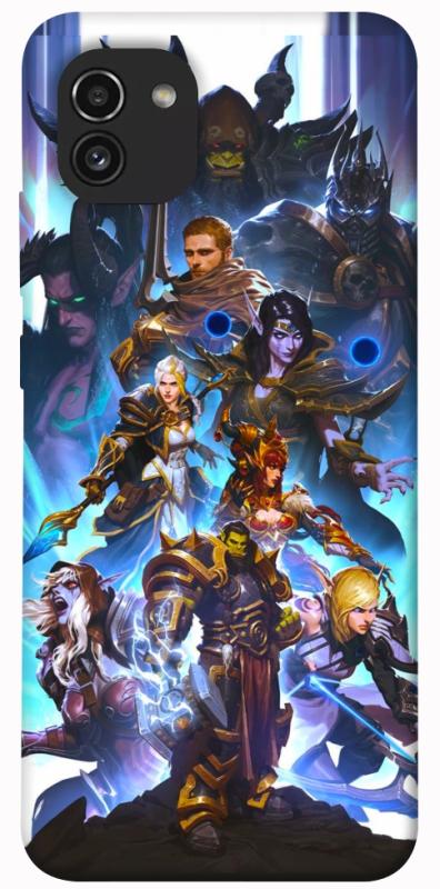 Чехол itsPrint World of warcraft для Samsung Galaxy A03, игры, купить оптом с доставкой