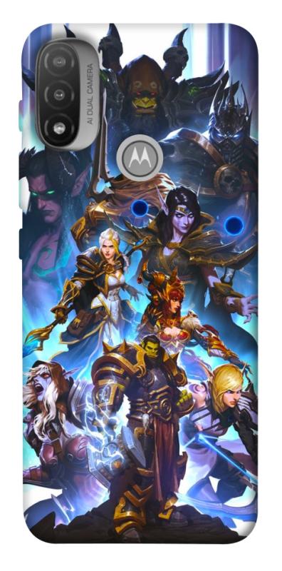 Чохол itsPrint World of warcraft для Motorola Moto E20, ігри, купити оптом з доставкою