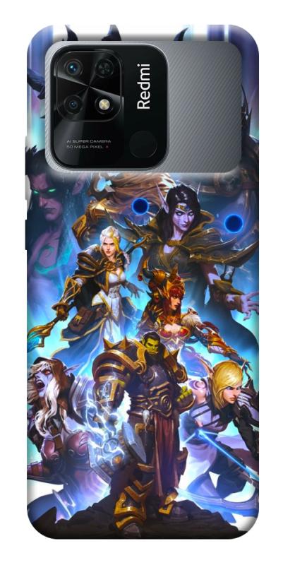 Чехол itsPrint World of warcraft для Xiaomi Redmi 10C, игры, купить оптом с доставкой