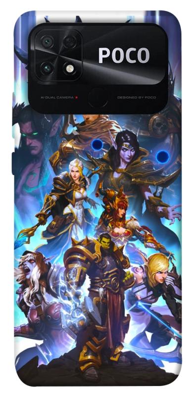 Чехол itsPrint World of warcraft для Xiaomi Poco C40, игры, купить оптом с доставкой