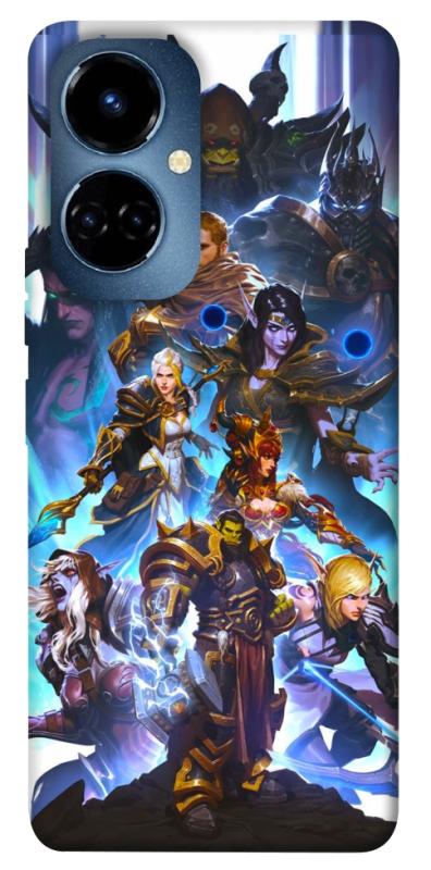 Чохол itsPrint World of warcraft для TECNO Camon 19 (CI6n) / 19 Pro (CI8n), ігри, купити оптом з доставкою