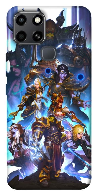 Чохол itsPrint World of warcraft для Infinix Smart 6, ігри, купити оптом з доставкою