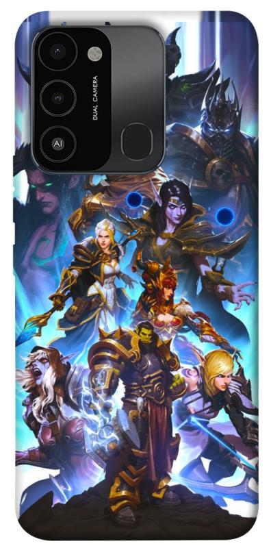 Чохол itsPrint World of warcraft для Tecno Spark Go 2022 (KG5m), ігри, купити оптом з доставкою
