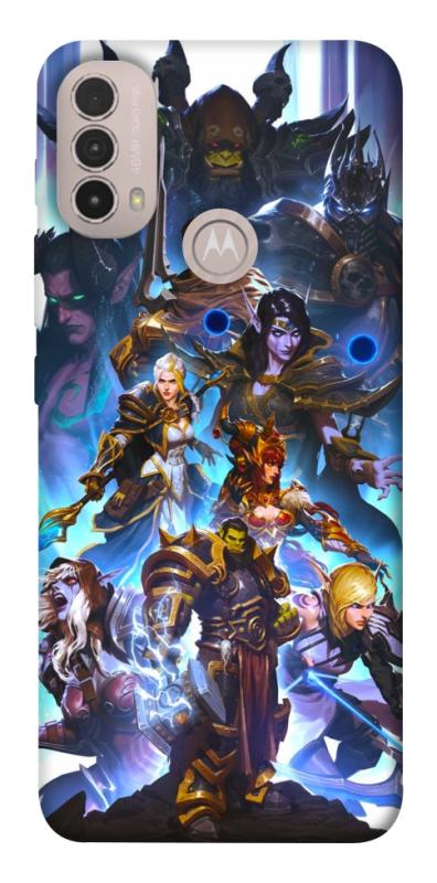 Чохол itsPrint World of warcraft для Motorola Moto E40, ігри, купити оптом з доставкою
