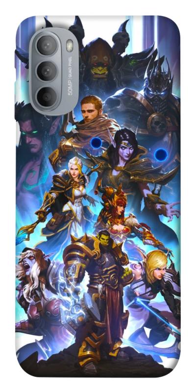 Чохол itsPrint World of warcraft для Motorola Moto G31, ігри, купити оптом з доставкою