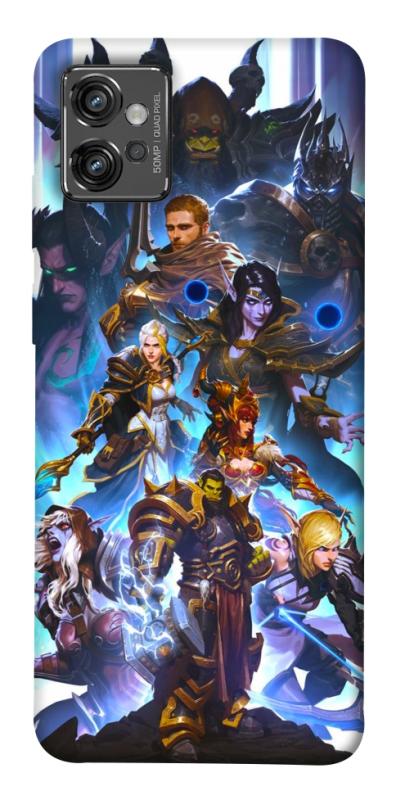 Чохол itsPrint World of warcraft для Motorola Moto G32, ігри, купити оптом з доставкою