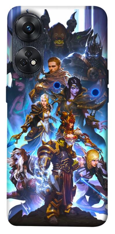 Чохол itsPrint World of warcraft для Oppo Reno 8 T 4G, ігри, купити оптом з доставкою