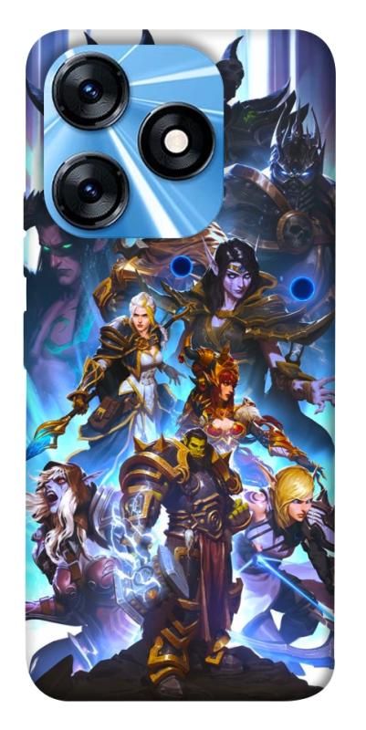Чохол itsPrint World of warcraft для TECNO Spark 10 Pro, ігри, купити оптом з доставкою