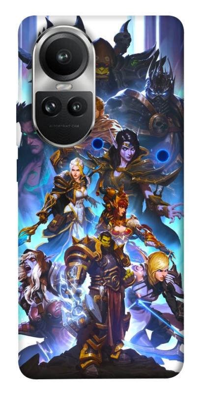 Чохол itsPrint World of warcraft для Oppo Reno 10, ігри, купити оптом з доставкою